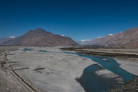 Nubra Valley in Ladakhの写真素材