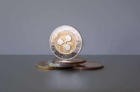 Digital asset and cryptocurrency investment conceptの写真素材