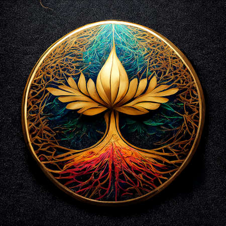 Tree of Life, Yggdrasil, intricate details, cinematic light