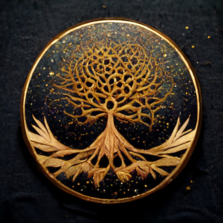 Tree of Life, Yggdrasil, intricate details, cinematic lightの写真素材