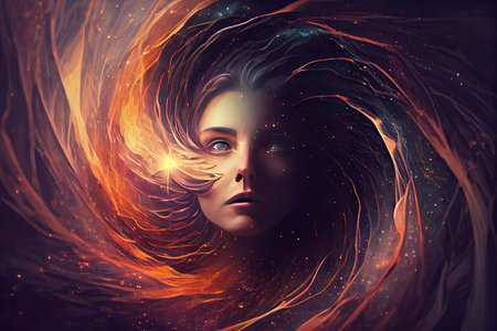 My soul knows where I am from. Concept.Generative AIの素材