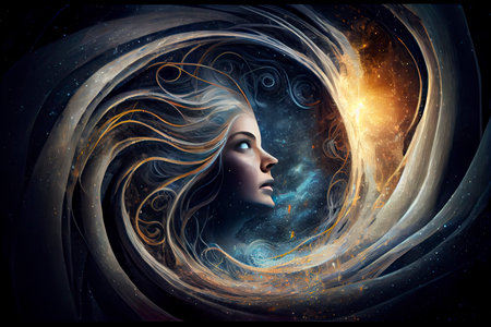 My soul knows where I am from. Concept.Generative AIの素材