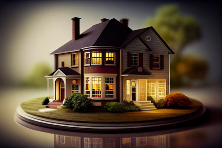 Real estate or property development.Generative AIの素材