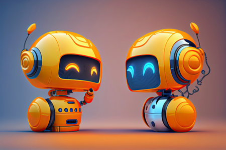 System Artificial intelligence ChatGPT Chat Bot AI , Technology smart robot Ai Chat GPT application software.Generative AIの素材