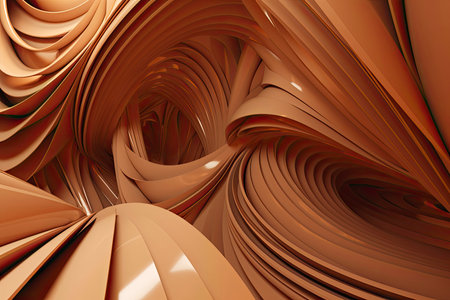 3D Abstract Background.Generative AIの素材