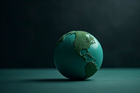 world environment and Earth day concept with green globe.Generative AIの素材