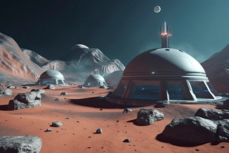 Alien Planet - Fantasy Landscapeの素材