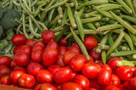 Tomatoes and Ocra