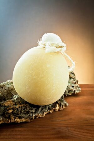 provolone cheese typical Italianの写真素材