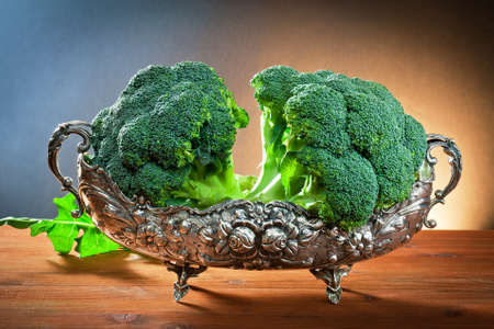 fresh broccoli の写真素材