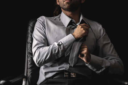 businessman in officeの写真素材