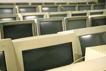 Lots of Computersの写真素材