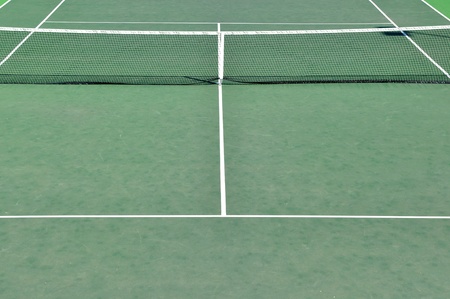 Detail of a tennis courtの写真素材