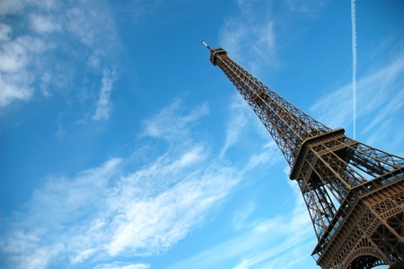 Eiffel Tower in Paris, Franceの写真素材