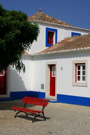 portuguese house detailsの写真素材