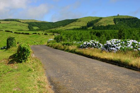 azores montainsの写真素材