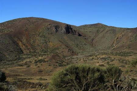 mountain vegetationの写真素材