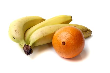 Set of different fruits isolated on whiteの写真素材