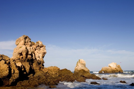 portuguese beach at Algarve, the south of the country
