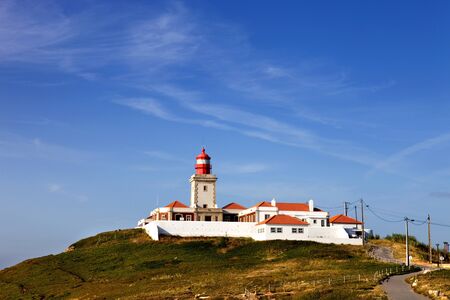 Cabo da Roca, West most point of Europe, Portugalの写真素材