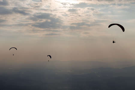 Paragliding Cross-country Portuguese League, in the north of Portugalのeditorial素材