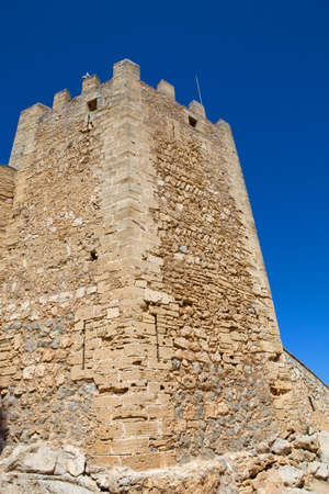 Castle of Capdepera. Majorca. Balearic Islands. Spain.のeditorial素材