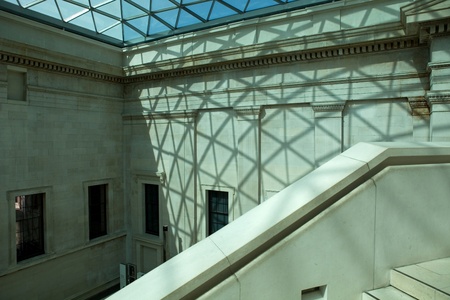 The British Museum of human history and culture. London, UKのeditorial素材
