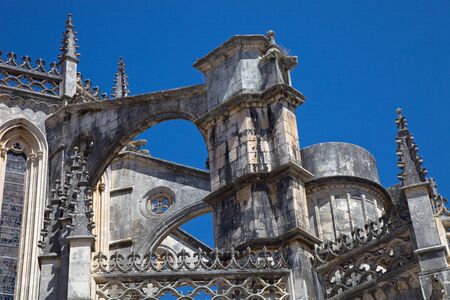 Batalha Cathedral  near Leiria, Portugalの写真素材