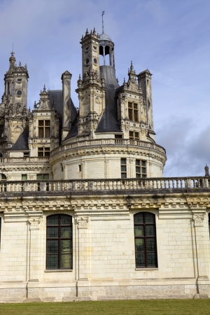 Castle of Chambord, France, Loire Valleyのeditorial素材