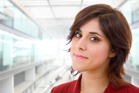 young business woman portrait at the officeの写真素材