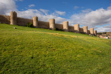 Ancient fortification of Avila, Castile and Leon, Spain