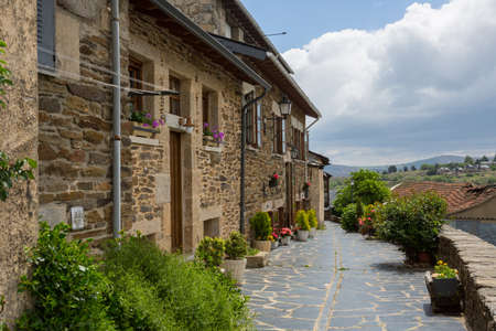 Old houses of Puebla de Sanabria, Castilla y Leon, Spain