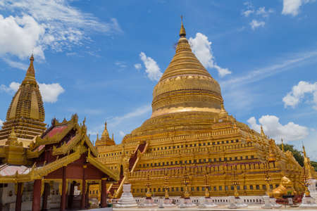 The Shwedagon Pagoda one of the most famous pagodas in the world the main attraction of Yangon....