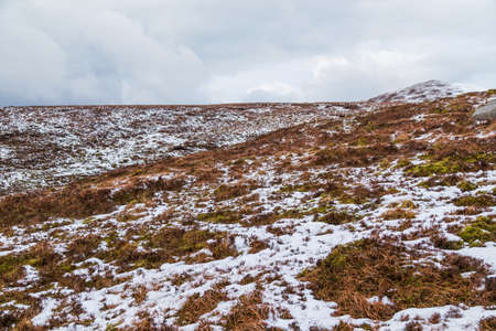 Snow in the the Paps of Anu, Co Kerry, Ireland