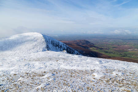 Snow in the the Paps of Anu, Co Kerry, Ireland