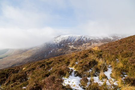 Snow in the the Paps of Anu, Co Kerry, Ireland