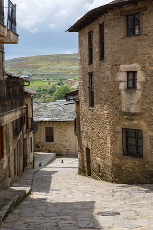 Old houses of Puebla de Sanabria, Castilla y Leon, Spain