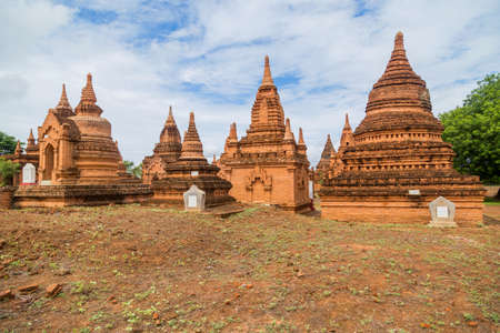 Ancient temple in Bagan, Myanmar. Bagan is an ancient city in central Myanmar (formerly Burma), southwest of Mandalay.の写真素材