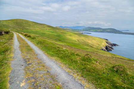 landscape in Beara Peninsula. County Cork, Irelandの写真素材