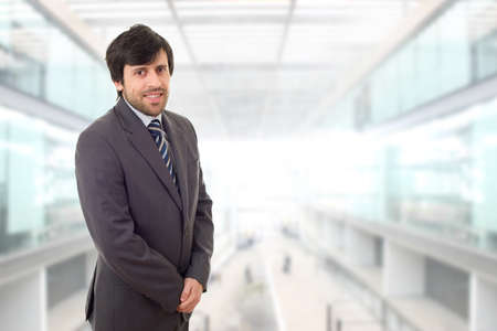 happy business man portrait at the officeの写真素材