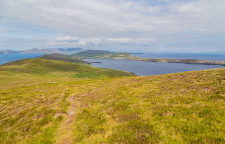 landscape in Beara Peninsula. County Cork, Irelandの写真素材