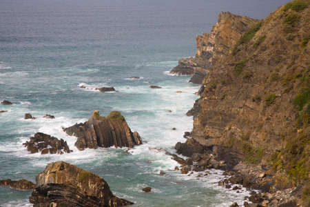 Algarve coast at Aljezur. Portugalの写真素材
