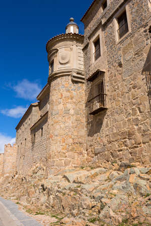 Ancient fortification of Avila, Castile and Leon, Spainのeditorial素材
