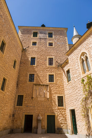 Segovia, Spain: The famous Alcazar castle of Segovia, Castilla y Leon, Spainのeditorial素材