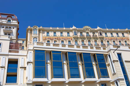 MONTE CARLO, MONACO: Luxury apartments in Monte Carlo, Monaco major financial and touristic landmark in Europeのeditorial素材