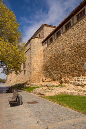 Ancient fortification of Avila, Castile and Leon, Spainのeditorial素材