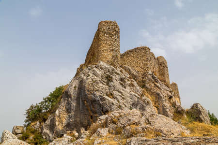 Carcabuey castle. Cordoba. Andalusia. Spainの写真素材