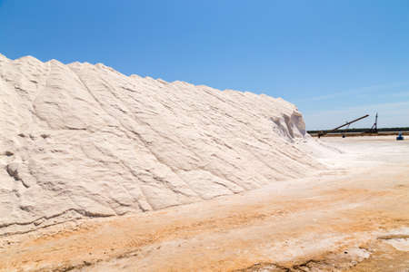 Salinas de Bonanza in Sanlucar de Barrameda, Cadiz. Emblematic site in Andalusia, Spain