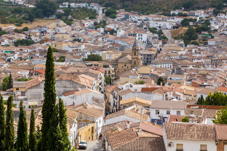 Alcala la Real. Little town in Andalusia, Spainの写真素材