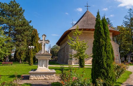 Humor Monastery, Suceava County, Moldavia, Romania: One of the famous churches of Moldavia. This is...